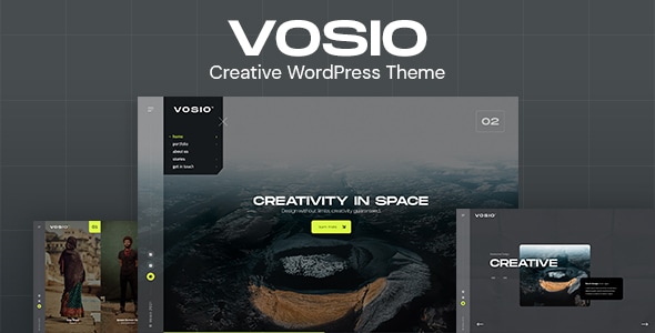 Vosio - Creative WordPress Portfolio Logo